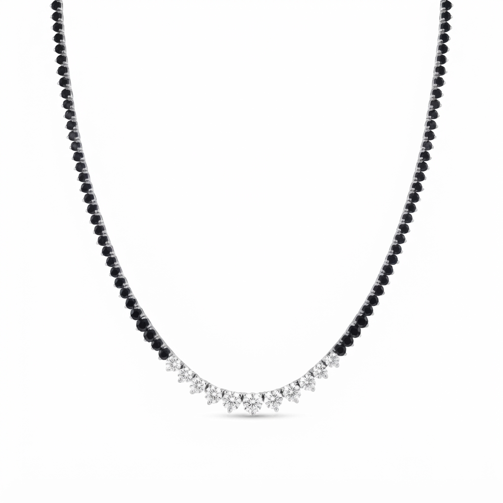 Riviera Picos Degradé Zirconia 7.5 mm - Negra