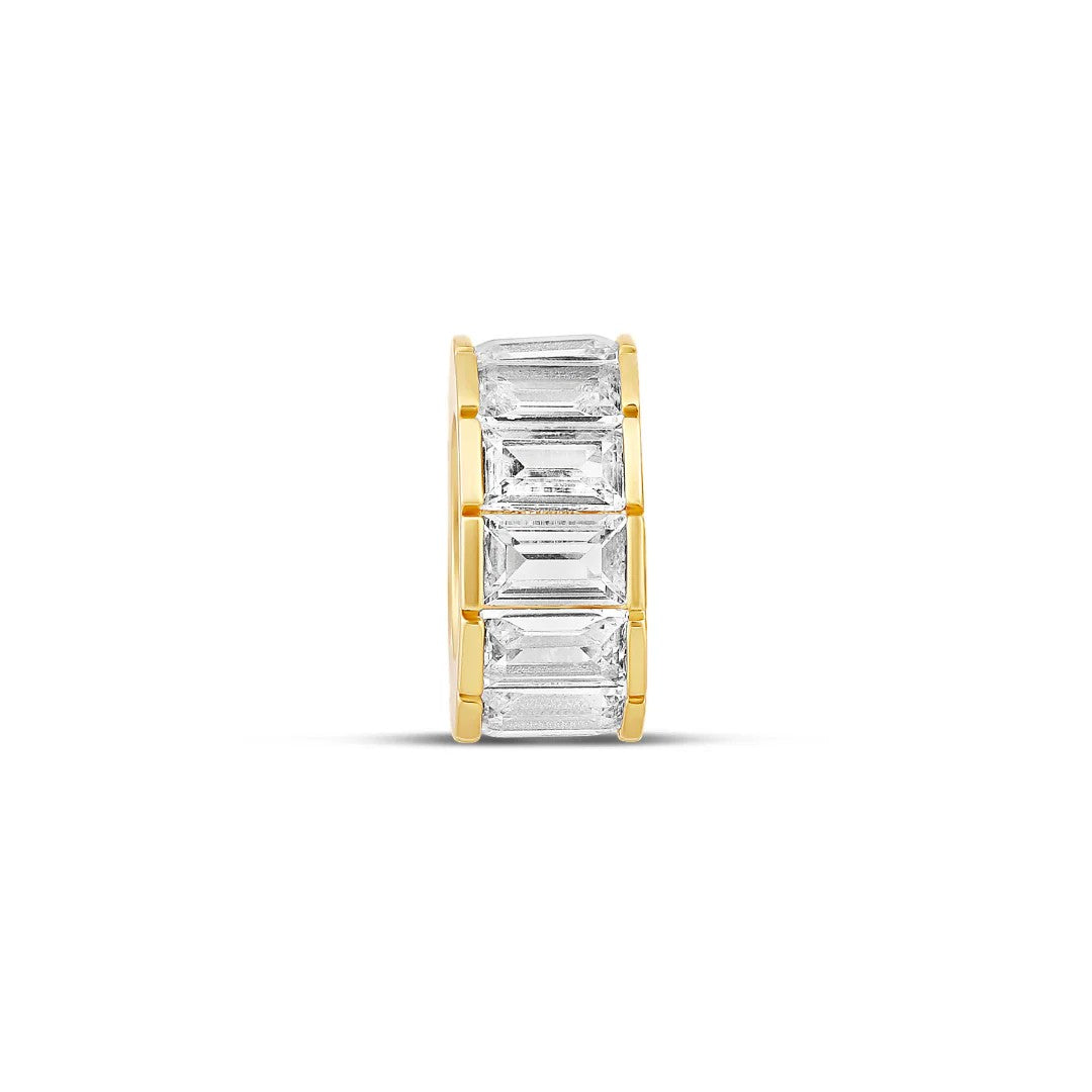 Dije Baguette Spacer - Dorado