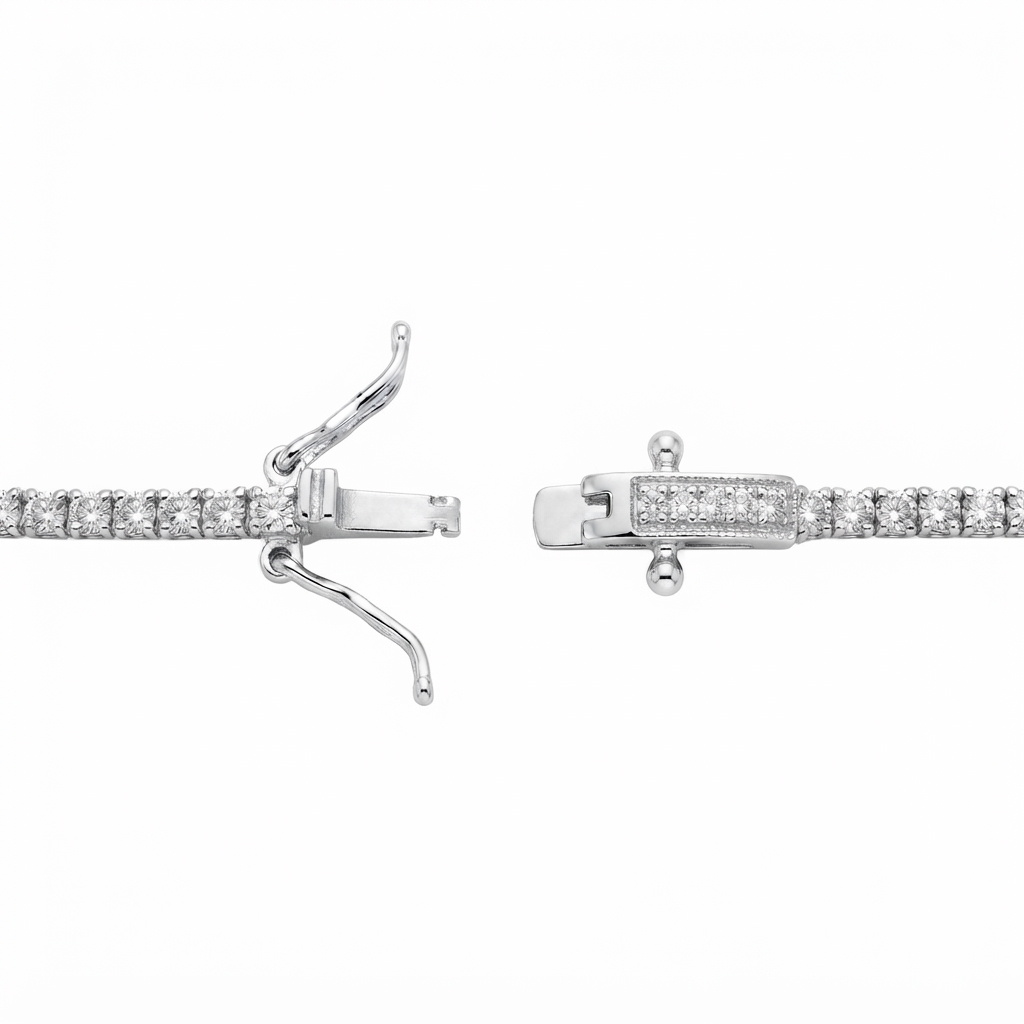 Riviera Plata 1 Zirconia 1 Óvalo Zirconia