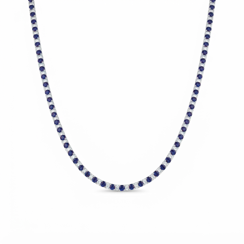Riviera Plata 1 Zirconia 1 3.0 mm - Zafiro