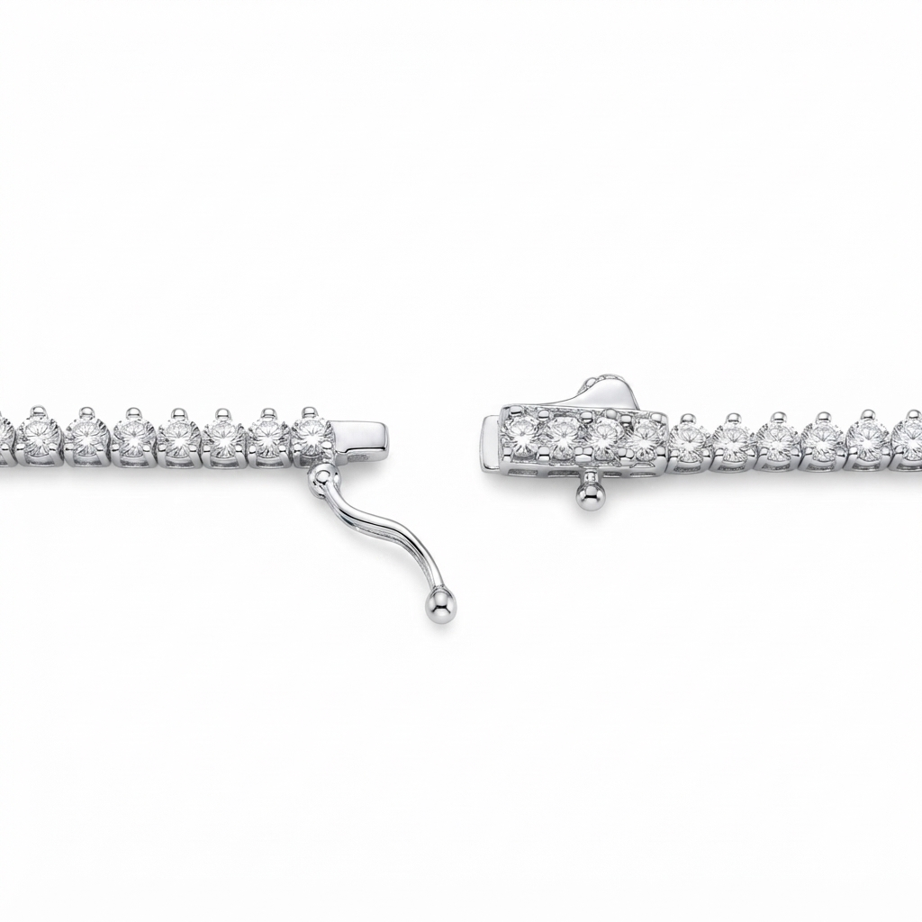 Riviera Picos Degradé Zirconia 7.5 mm - Plata