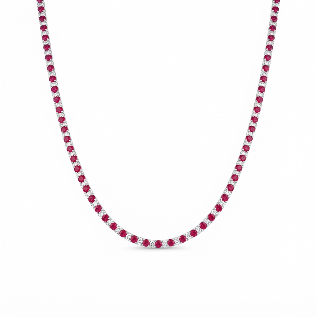 Riviera Plata 1 Zirconia 1 3.0 mm - Rubí