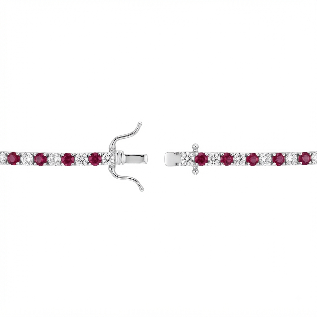 Riviera Plata 1 Zirconia 1 3.0 mm - Rubí